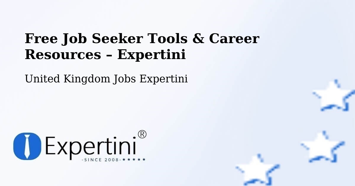 Free Job Seeker Tools & Career Resources – Hook - Hook, United Kingdom Jobs Expertini