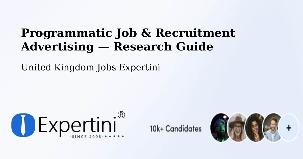 Programmatic Job & Recruitment Advertising — Research Guide – Hook
