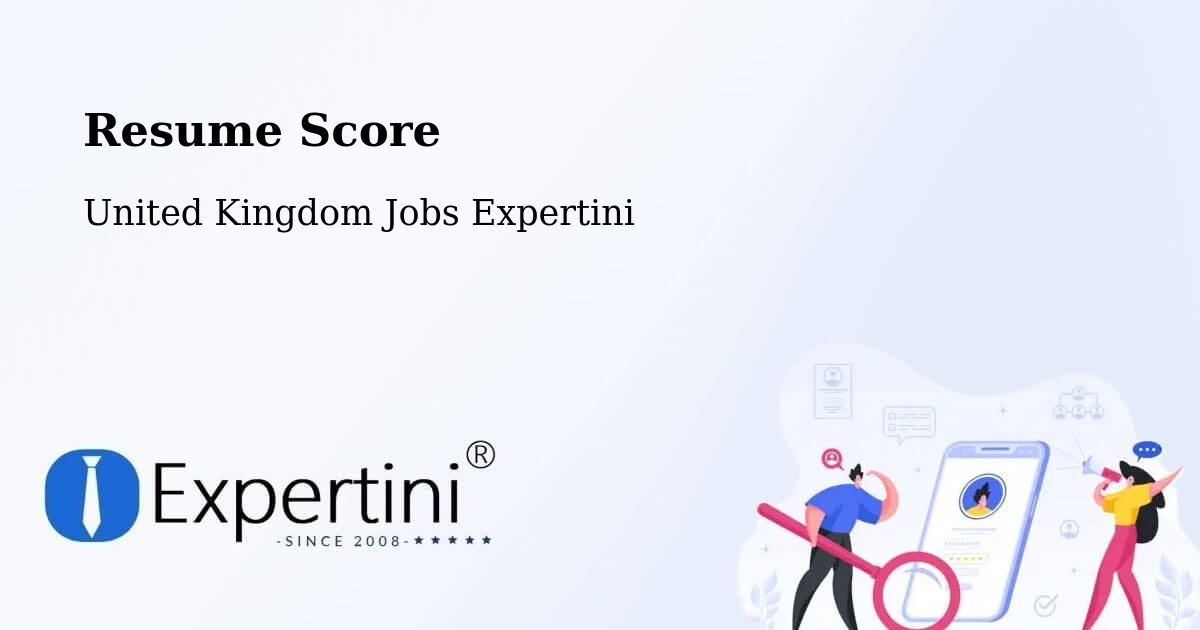 Resume Score - United Kingdom Jobs Expertini